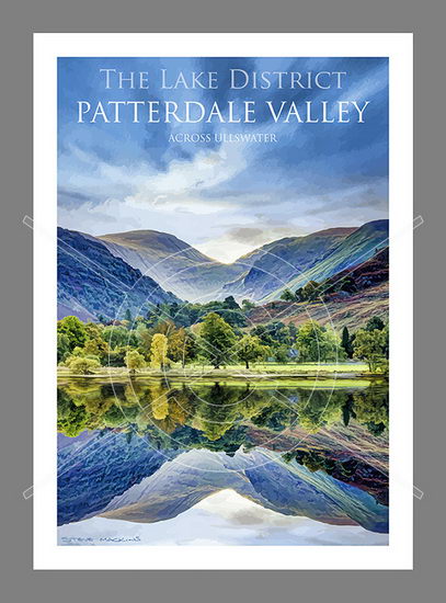 Lakeland Poster - Patterdale Valley ~ Ullswater