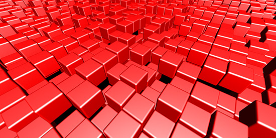 Red Boxes - Graphic Art - Art Prints Red Boxes