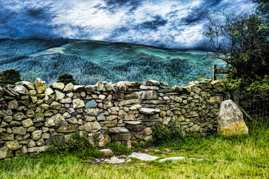 Castlerigg Stone Wall Steps