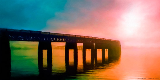 Tay Railway Bridge - Dundee - Tayside