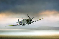 Supermarine Spitfire, Artwork Print, Supermarine, Spitfire, Art Print, RAF, Royal Air Force, WWII
