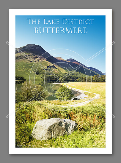 Buttermere ~ Lake District Art Poster