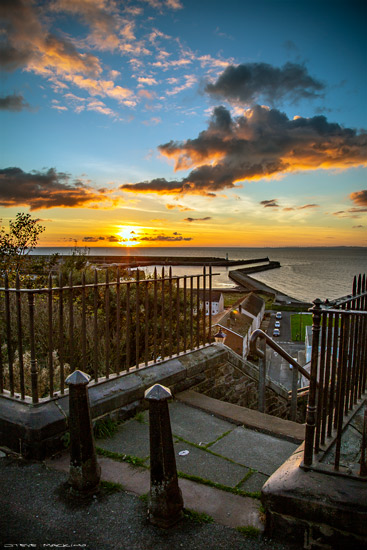 Market Steps Maryport - Market Steps Views - Maryport Cumbria, Wildlife & Landscape Prints Market Steps Maryport