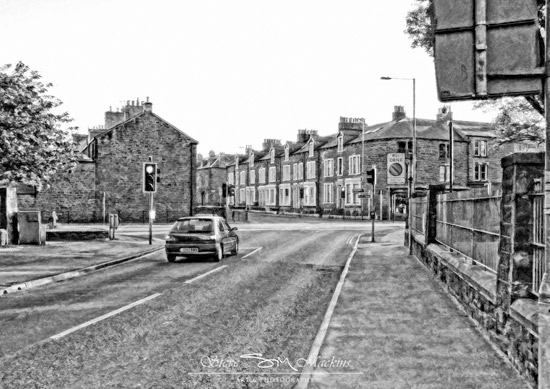Netherhall Corner Maryport - Maryport Town - Maryport Cumbria, Wildlife & Landscape Prints Netherhall Corner Maryport