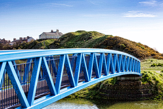 River Ellen Footbridge Maryport - Maryport Town - Maryport Cumbria, Wildlife & Landscape Prints River Ellen Footbridge Maryport