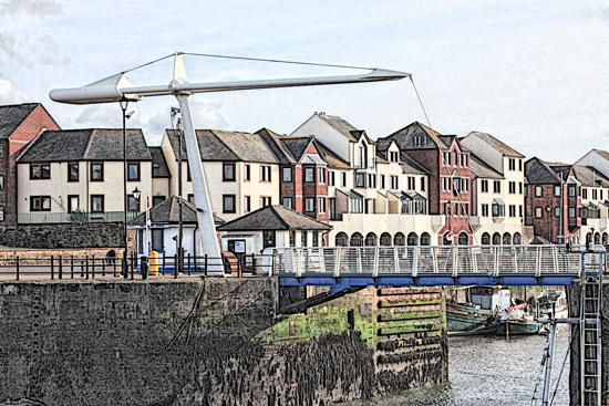 Elizabeth Dock Bridge - Maryport 