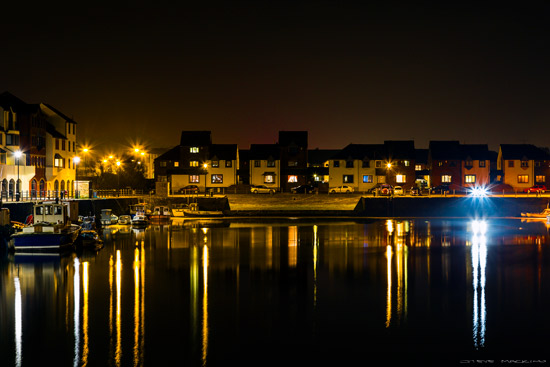 Elizabeth Dock at Night - Maryport