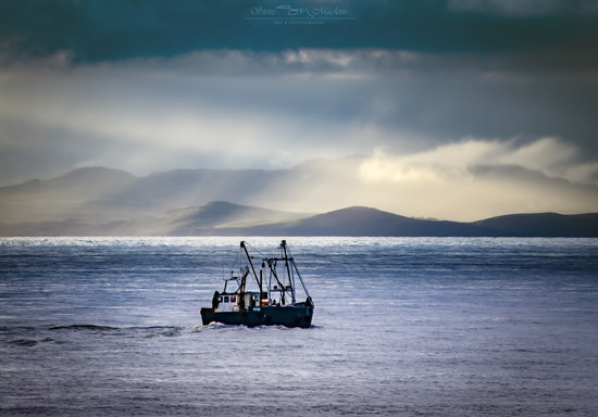 Maryport Fishing Boat on the Solway Firth