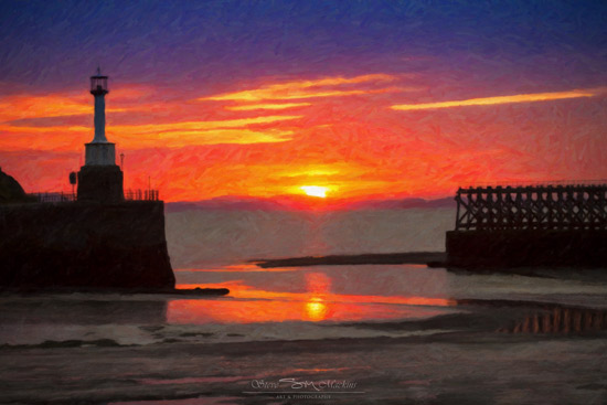 A Maryport Sunset