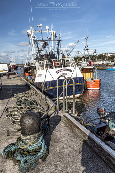 Fredwood - Maryport Fishing Boat - Fishing Boats - Maryport Cumbria, Wildlife & Landscape Prints Fredwood - Maryport Fishing Boat