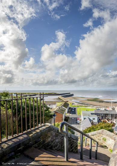 Market Steps Maryport - Maryport Piers - Maryport Cumbria, Wildlife & Landscape Prints Market Steps Maryport