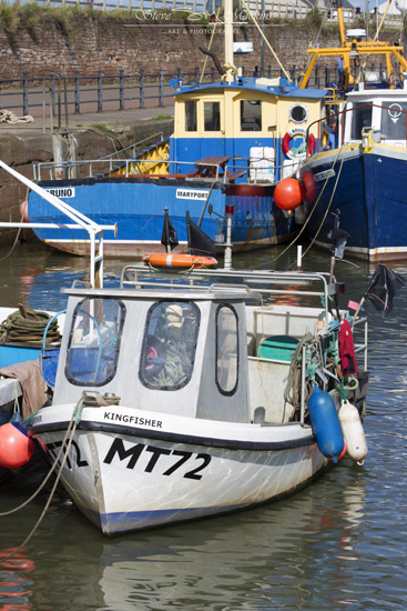 Kingfisher - Maryport Fishing Boat - Fishing Boats - Maryport Cumbria, Wildlife & Landscape Prints Kingfisher - Maryport Fishing Boat