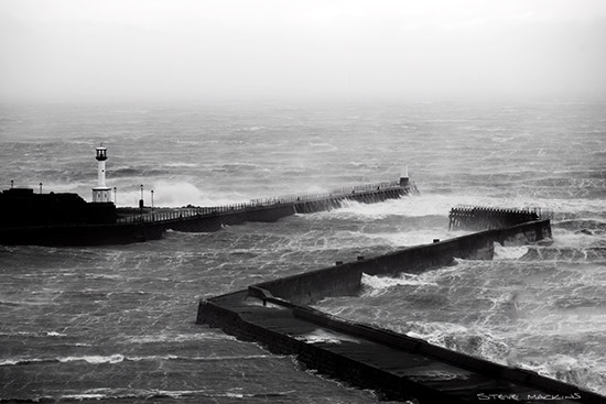 Maryport Storm - Maryport Town - Maryport Cumbria, Wildlife & Landscape Prints Maryport Storm