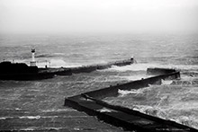 Rough Sea, Big Waves, Maryport, Storm, Cumbria, Art Prints, Photo Prints