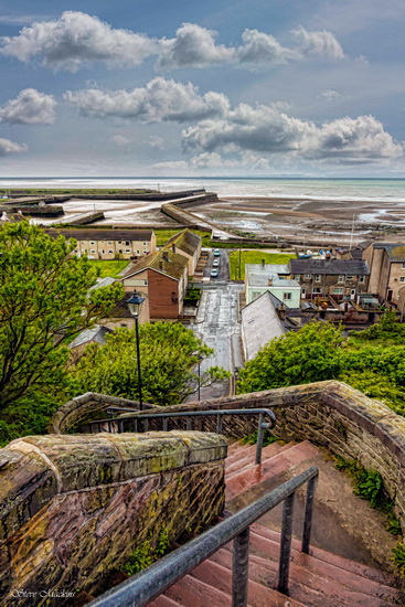 Market Steps Maryport - Market Steps Views - Maryport Cumbria, Wildlife & Landscape Prints Market Steps Maryport
