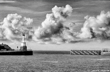 Maryport Harbour B&W | Maryport Lighthouse, Piers, Harbour, Black & White Maryport Lighthouse, Piers, Harbour, Black & White
