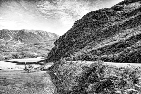Road past Crummock Water