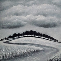 Herdy, Mixed-Media Herdy Art, Skiddaw Little Man, Bleaberry Fell, Boot, Monkhill, Bowness-on-Windermere, Great Cockup, Herdwick Artwork, Backbarrow, Herdwick, Brae Fell, Herdy Ewe, Gosforth, Lakeland Herdy Artworks, Great End, Herdy Sheep Artist, Asby (Workington), Waberthwaite, Catbells, Herdy Art, Red Screes, Brim Fell, Herdwick Sheep Oil Painting, Hopegill Head, Bouth, Clough Head,  Lake District, Cumbria.