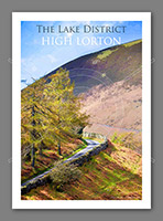 High Lorton, Art Illustration, Lorton, Whinlatter, Lake District, Cumbria