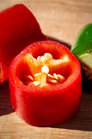 Red Chilli Pepper Slice, Kitchen Art, Food Art, Onions, Cooking, Art, Artwork, Cooking Illustration, Wall Art