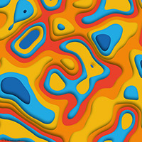 Contourz XV, Modern Art, Vector, Artwork, Graphics