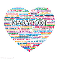 Maryport, Cumbria, Illustration, Art, Artwork, Print