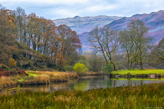Elterwater River Brathay Langdales