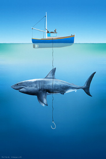 We're Going To Need A Bigger Boat! - Seaside & Fishing Boats - Art Prints We're Going To Need A Bigger Boat!