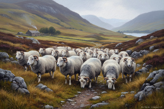 Lakeland Sheep flock