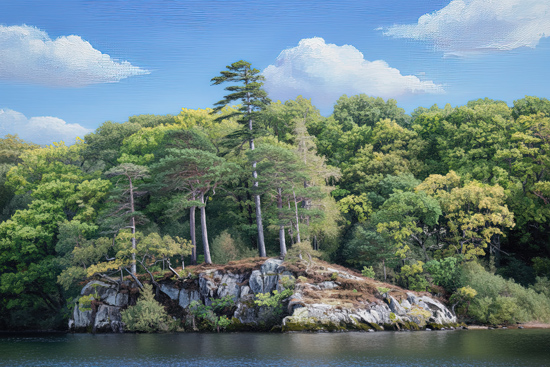 Ullswater Island - Lake District Scenic - Art Prints Ullswater Island