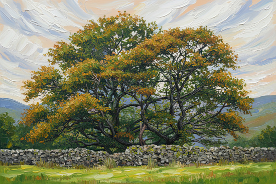 Lake District Autumn Trees
