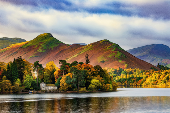 Catbells across Derwentwater 