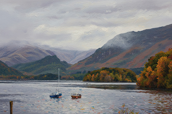 Castle Crag Derwentwater Lake District