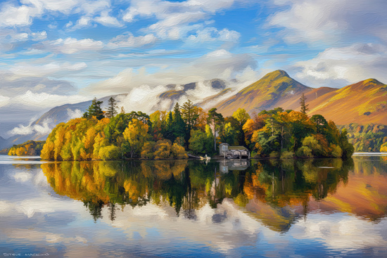 Catbells across Derwentwater