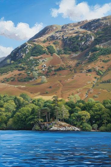 Ullswater Island - Lake District Scenic - Art Prints Ullswater Island