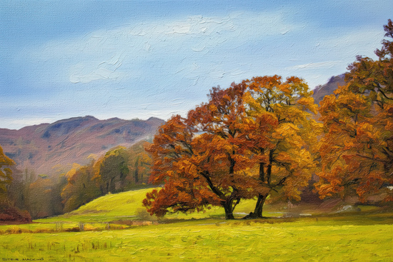 Elterwater Autumn Trees