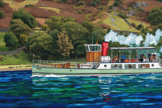 Ullswater Steamer Glenridding