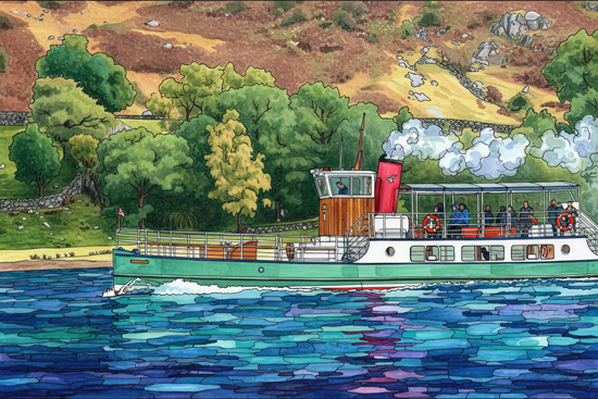 Raven Ullswater Steamer