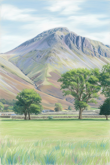 Great Gable from Wasdale Head