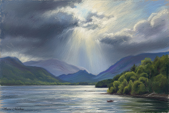 Castle Crag Derwentwater Lake District