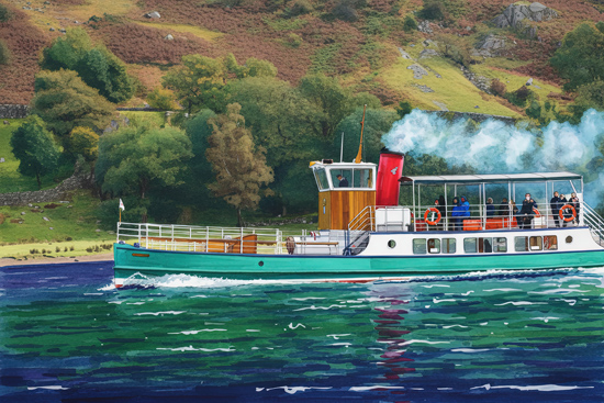 Ullswater Steamer Glenridding
