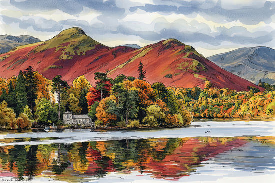 Derwentwater Autumn Keswick