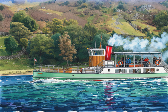 Ullswater Steamer Glenridding