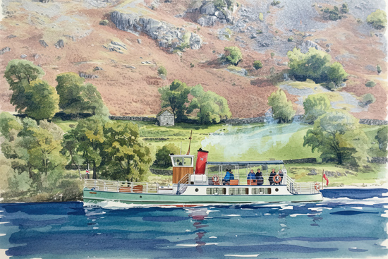 Ullswater Steamer Glenridding