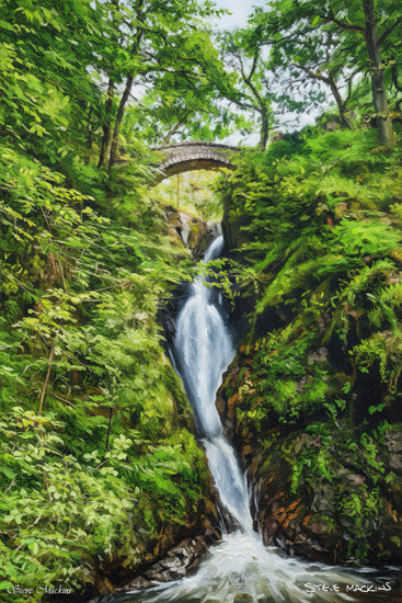 Aira Force Ullverston Lake District
