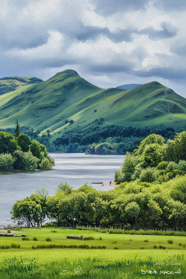 Catbells across Derwentwater 