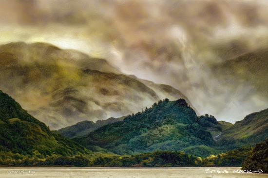 Castle Crag Derwentwater Lake District