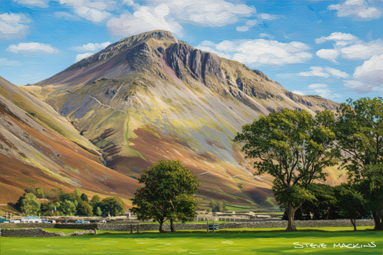 Great Gable from Wasdale Head