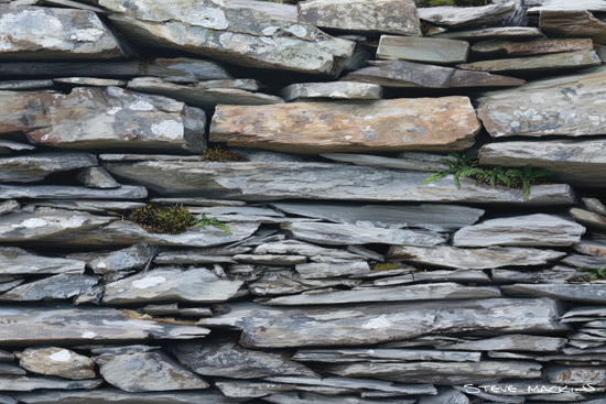 Lake District Slate Wall Study