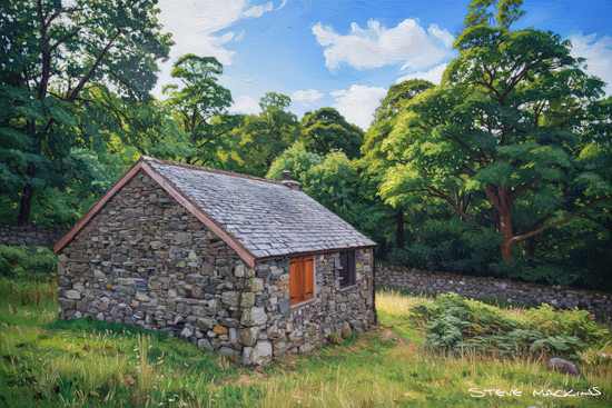 Ashness Bridge Building